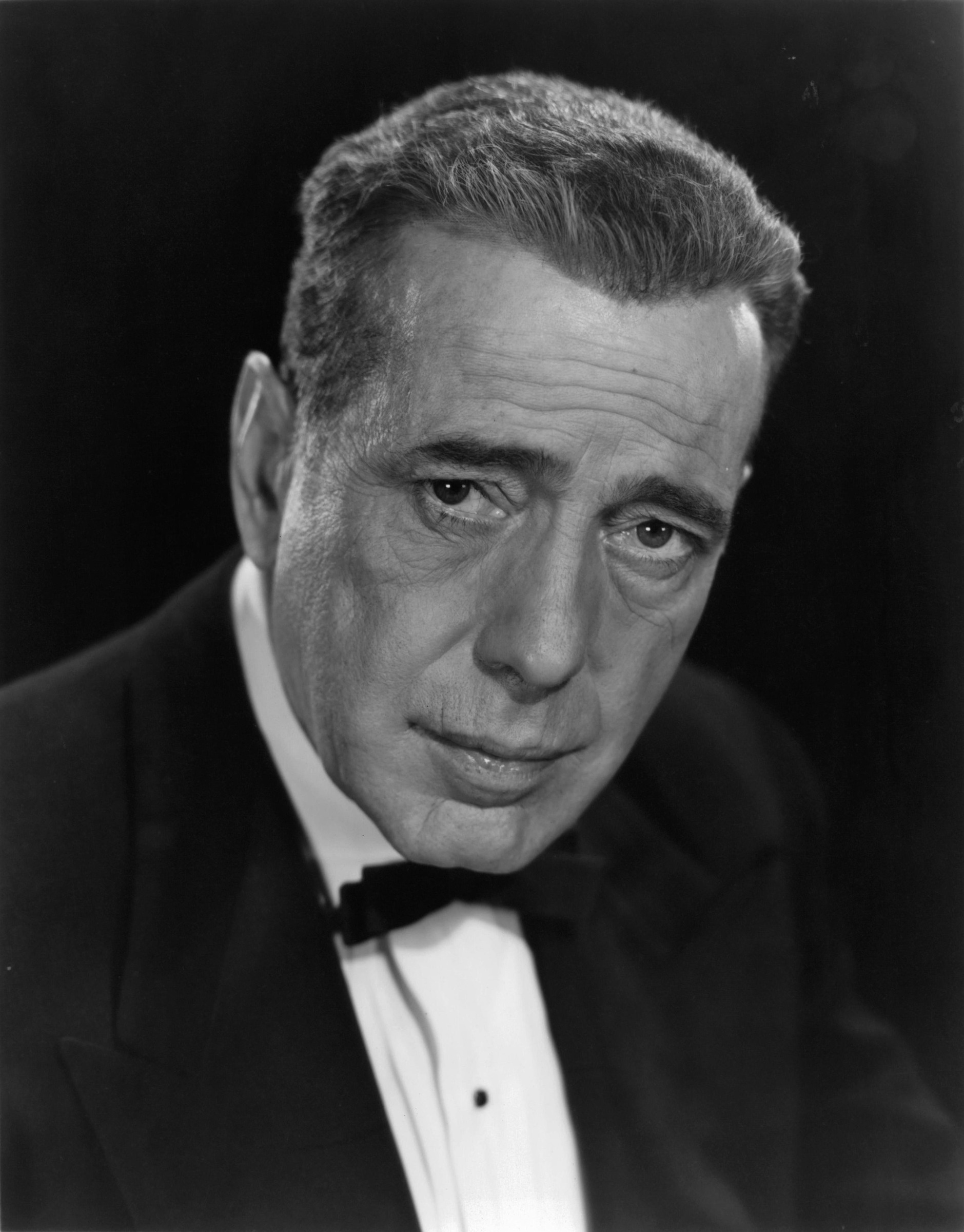 Humphrey Bogart in a studio publicity portrait