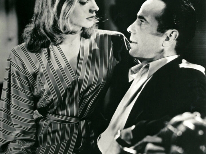 Context image for The Big Sleep: Humphrey Bogart and Lauren Bacall in To Have and Have Not.