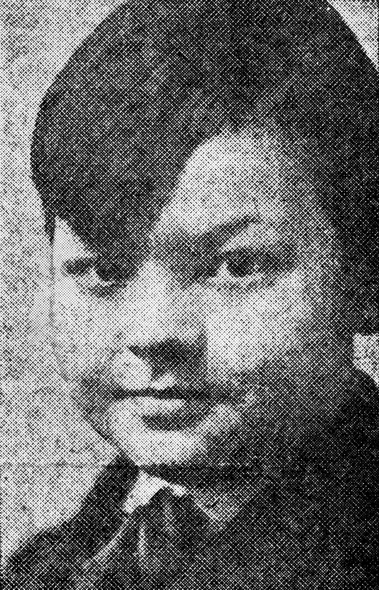 Black-and-white newspaper portrait of the young Orson Welles in 1926.