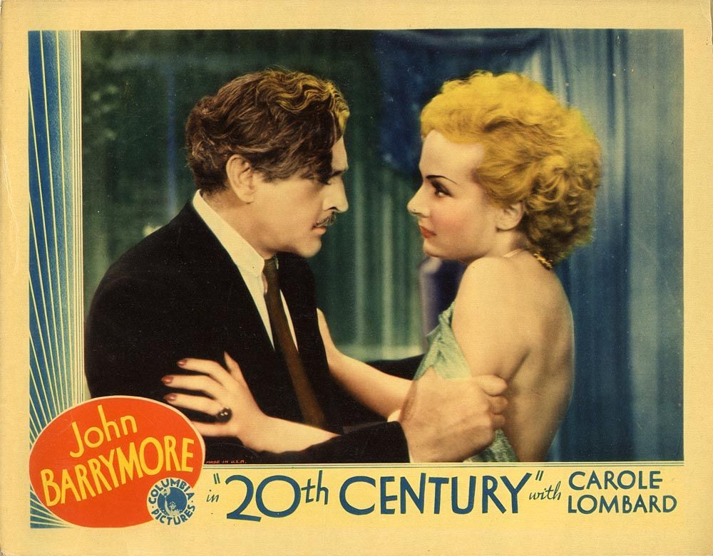 Lobby card for the film Twentieth Century.